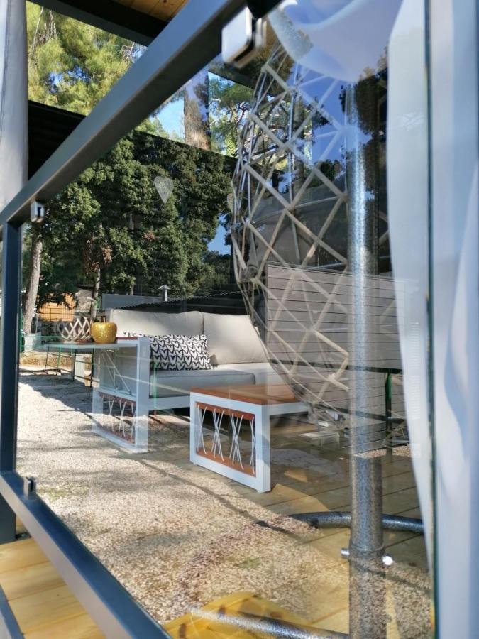 Mobile Home Peponi Del Mar, Camping Porton Biondi Rovinj Buitenkant foto